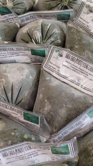 SAKA SAKA (PONDU) CASSAVA LEAVES